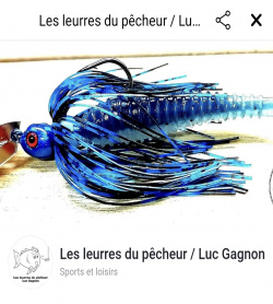 Les leurres du pecheurlun/ Luc Gagnon